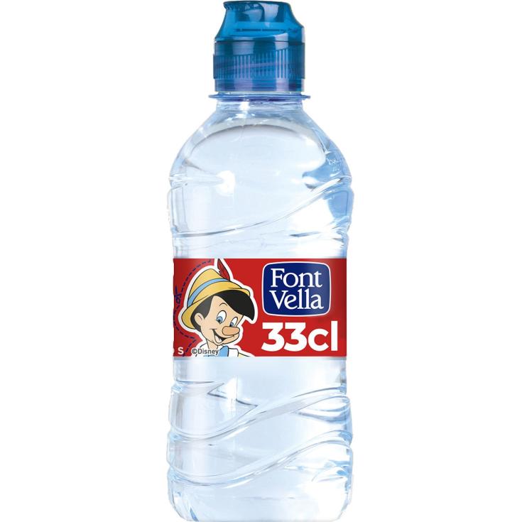 Agua mineral natural - Font Vella - 33cl