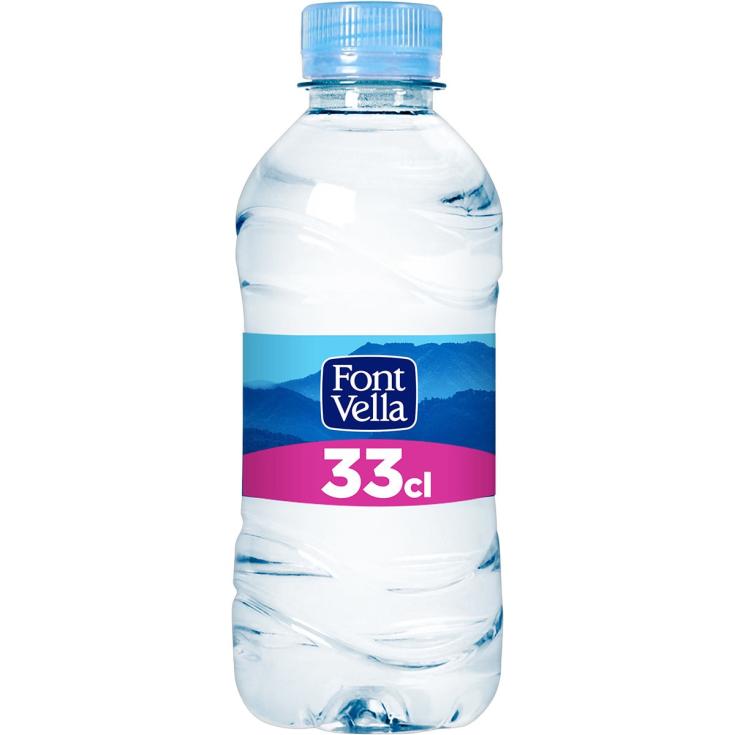 Agua Mineral Natural - Font Vella - 33cl Agua Mineral Natural - Font Vella - 33cl