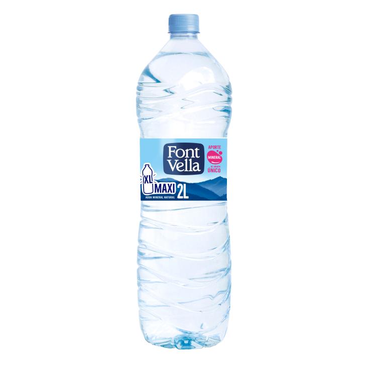 Agua Mineral Natural - Font Vella - 2l Agua Mineral Natural - Font Vella - 2l