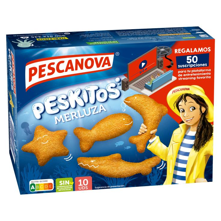 Peskitos Merluza Empanada 400g