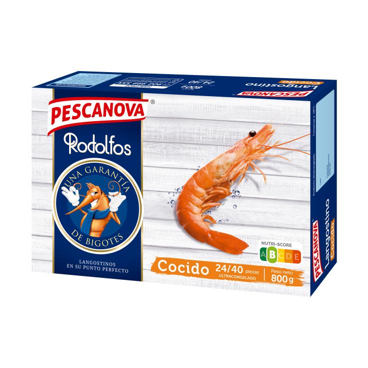 Langostino Cocido Grande 24/40 800g