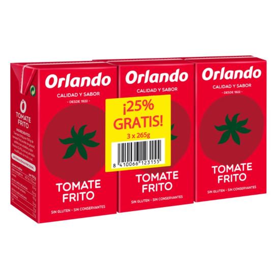 Tomate Frito - Orlando - 3X210g