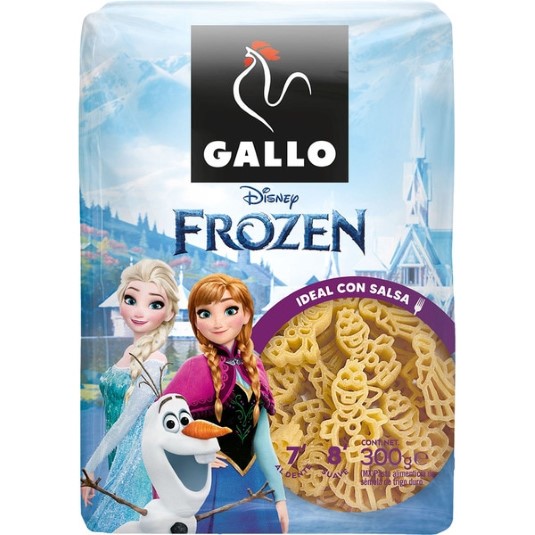 Pasta infantil Frozen Gallo - 300g
