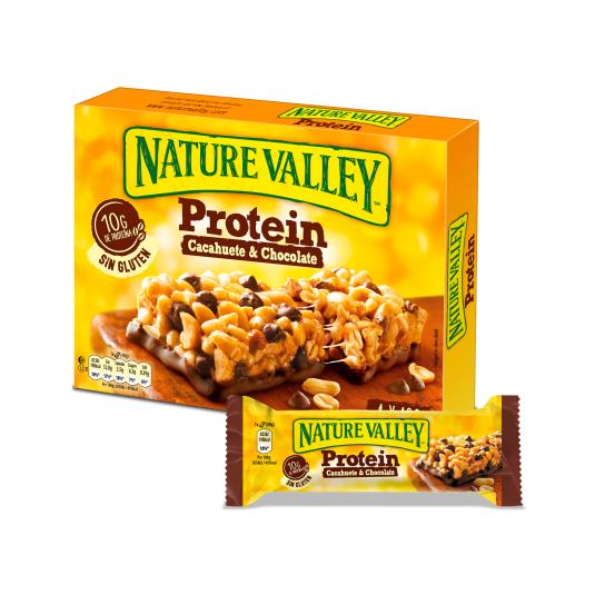 Barrita energética cacahuete y chocolate 4x40g