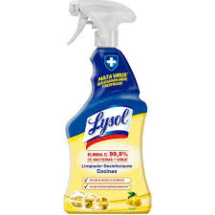 Limpiador desinfectante cocinas limón 500 ml
