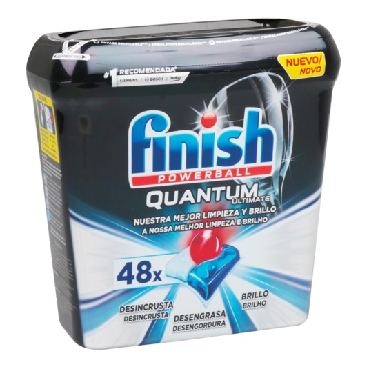 Lavavajillas Quantum Ultimate Powerball 48 uds