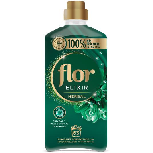 Suavizante Concentrado Herbal - Flor Elixir - 63 lavados