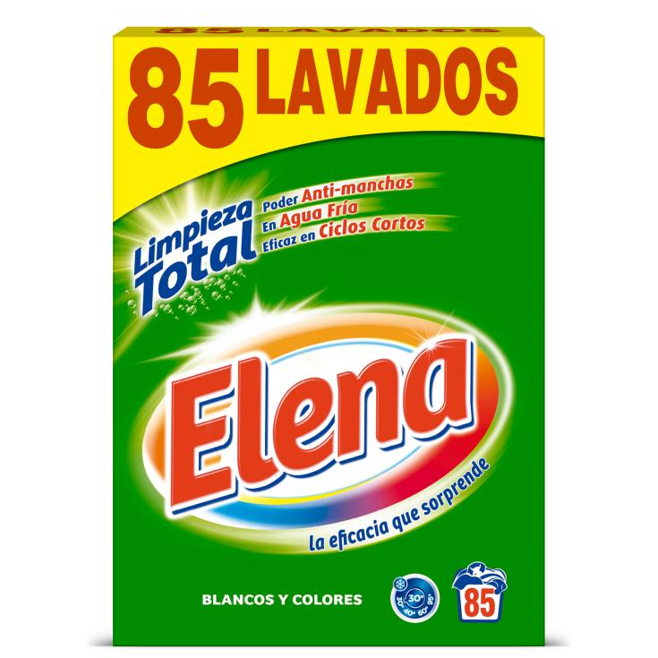 Detergente polvo - Elena - 85 lavados