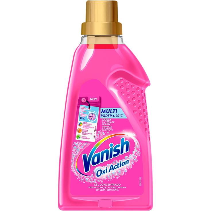 Gel desinfectante para ropa Oxi Rosa envase