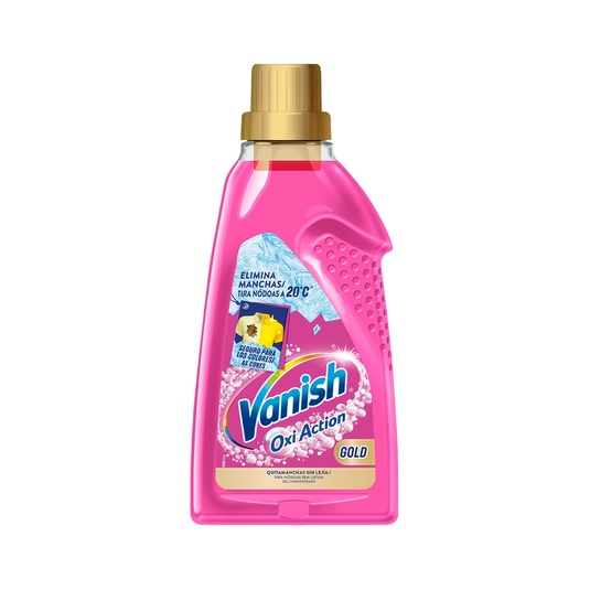 Potenciador del lavado en gel concentrado Oxi Action a 20 ºC