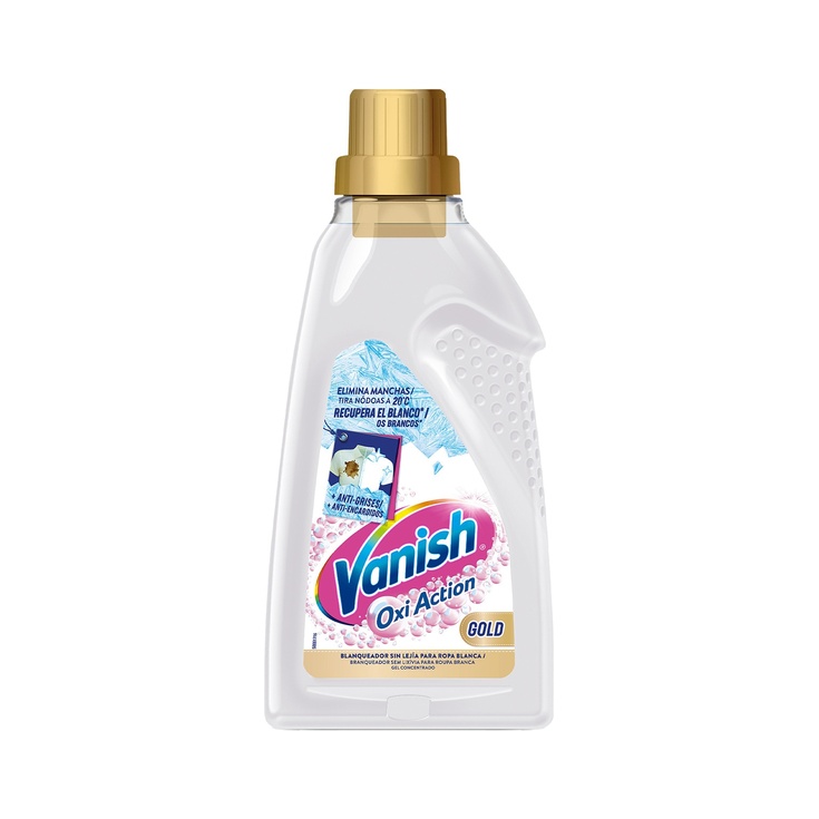 quitamanchas + blanqueador instantáneo Oxi Action gel 