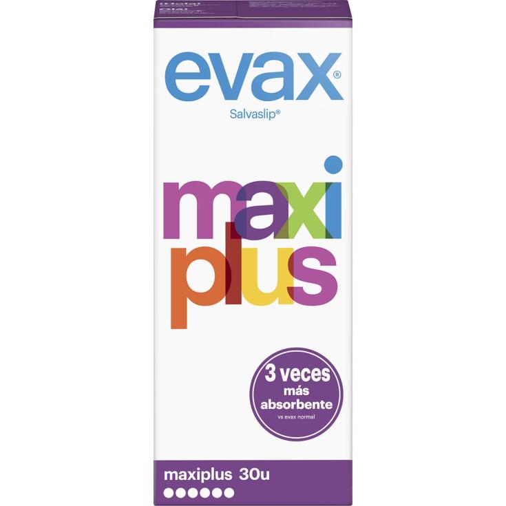 Salvaslip Maxi Plus - Evax - 30 uds