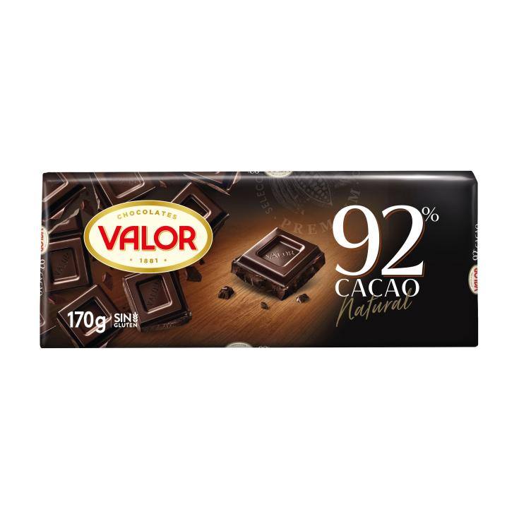 Chocolate negra 92% 170g