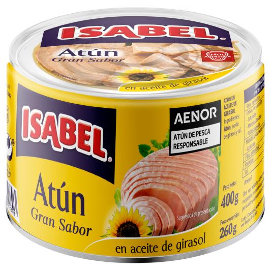 Atún en Aceite de Girasol - Isabel - 400g