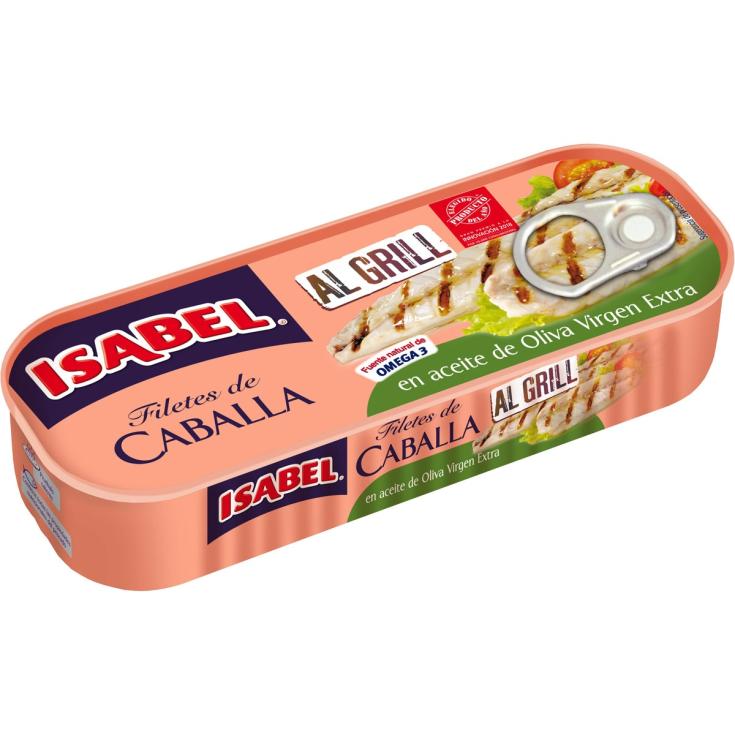 Filete Caballa Grill en Aceite Oliva Virgen Extra 80g