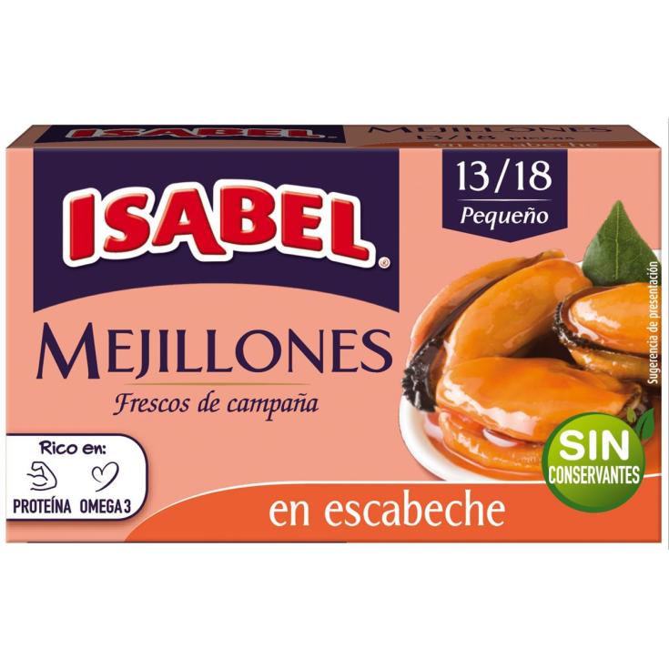 Mejillones en escabeche 13/18 69g