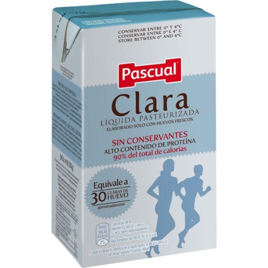 Clara Líquida Pasteurizada 1l