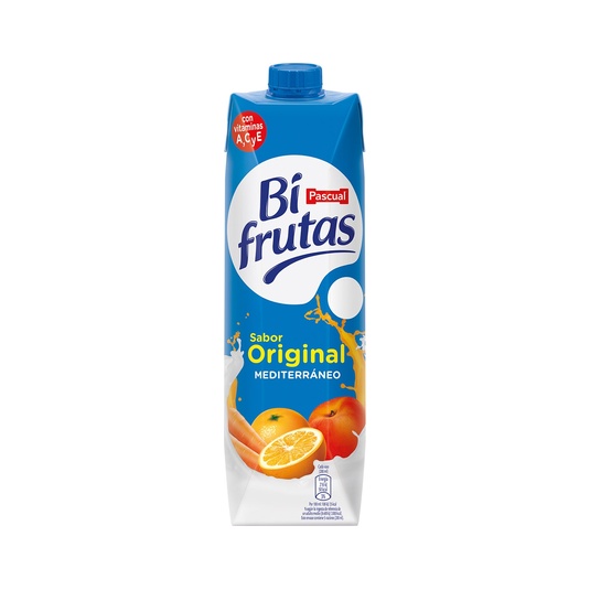 bebida de zumo de frutas Mediterráneo 1l