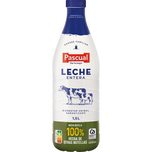 Leche entera (Botella) - Pascual - 1,5l
