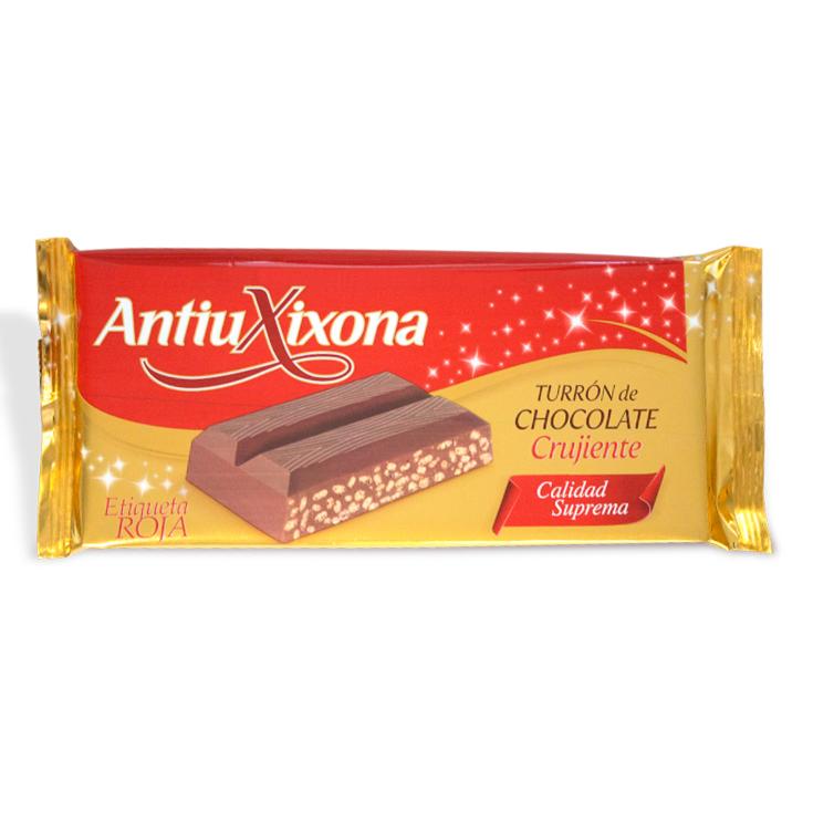 Turrón de chocolate crujiente - Antiu Xixona - 200g