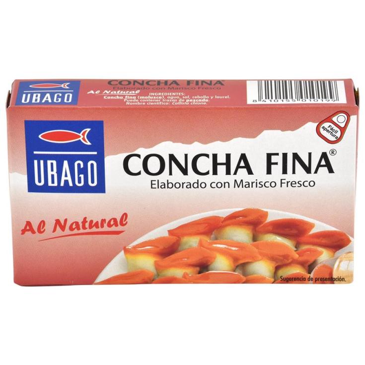 Concha Fina Al Natural - Ubago - 55g