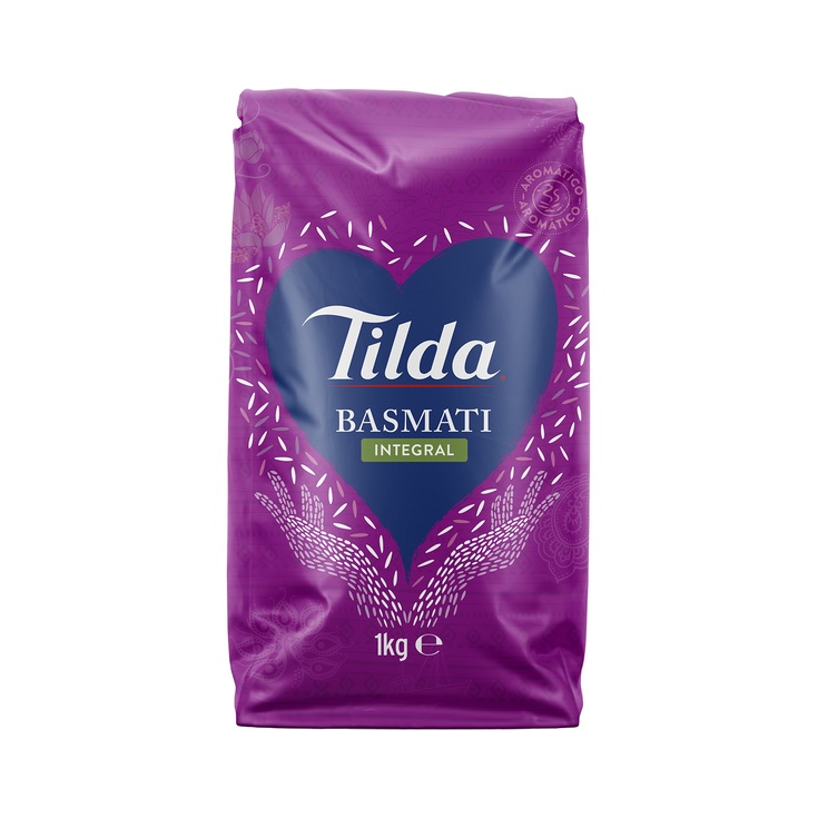 Arroz basmati integral paquete 1 kg