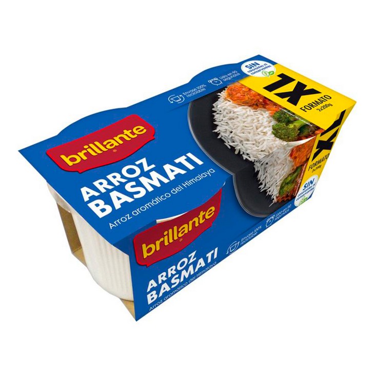 Arroz basmati 2x200g