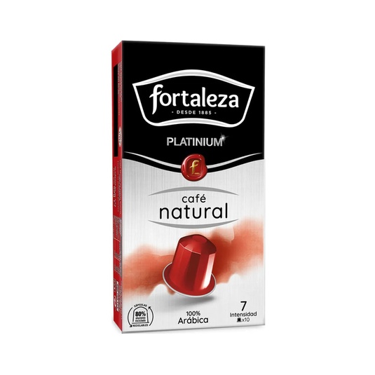 Café Natural 10 cápsulas Platinium