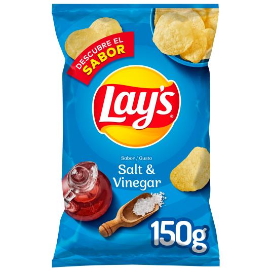Patatas fritas con sal y vinagre - Lay's - 150g