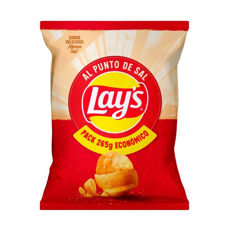 Patatas fritas Sin Gluten - Lay's - 265g Patatas fritas Sin Gluten - Lay's - 265g