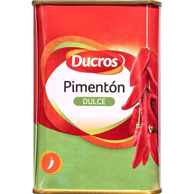 Pimentón dulce en lata
