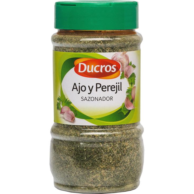 Ajo y perejil en frasco de 200g