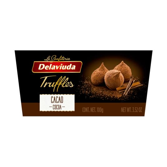 Trufas cacao Delaviuda - 100g