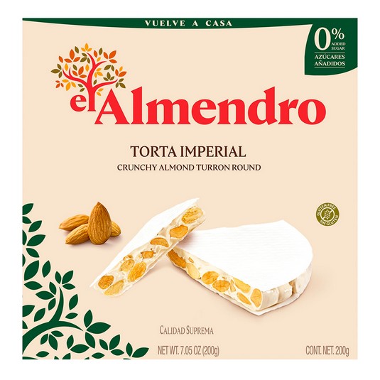 Torta imperial sin azúcar El Almendro - 200g
