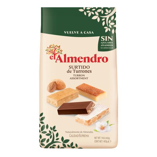 Surtido de turrones - El Almendro - 400g