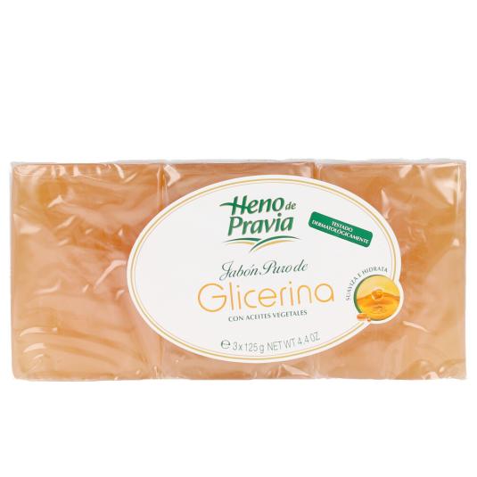 Jabón en Pastilla de Glicerina - Heno de Pravia - 3x125g