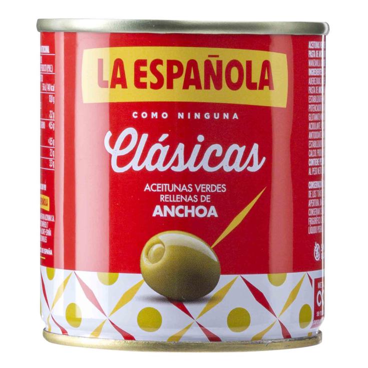 Aceitunas rellanas de anchoas - La Española - 85g