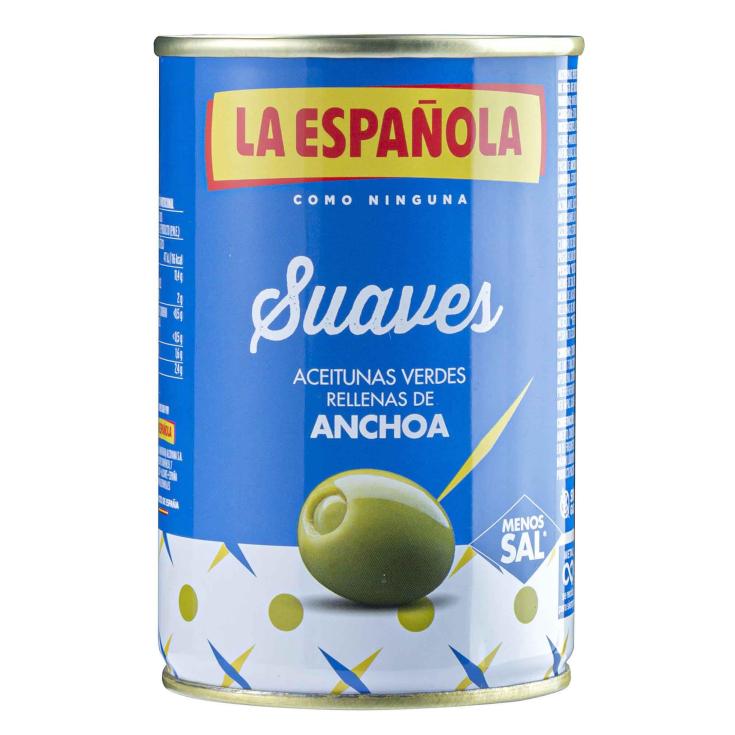 Aceitunas rellenas anchoa suave La Española - 150g