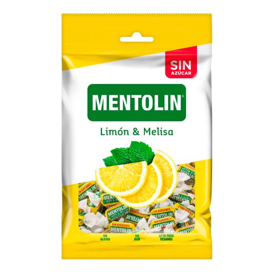 Caramelos Limón & Melisa Sin Azúcar - Mentolin - 100g