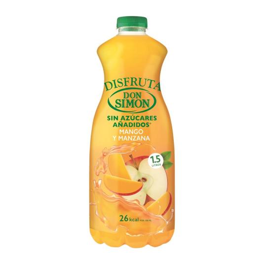 Zumo de mango y manzana 1,5l