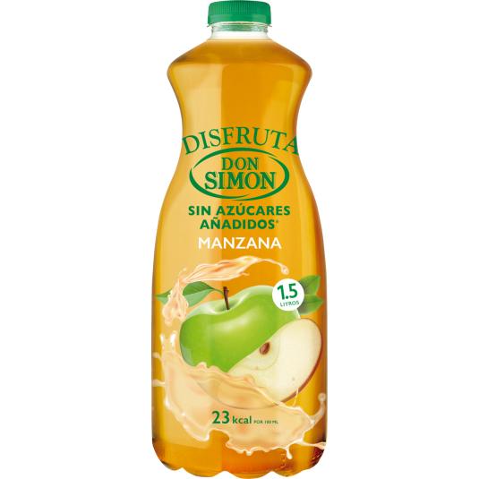 Zumo de manzana sin azúcares añadidos 1l