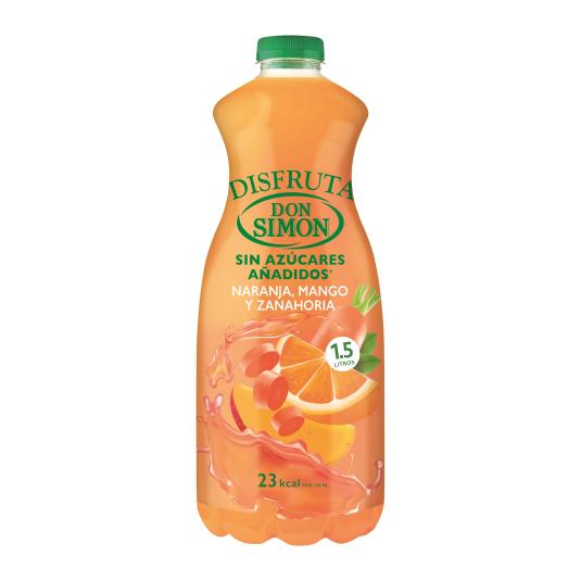 Néctar naranja-mango-zanahoria Don Simon Disfruta - 1,5l