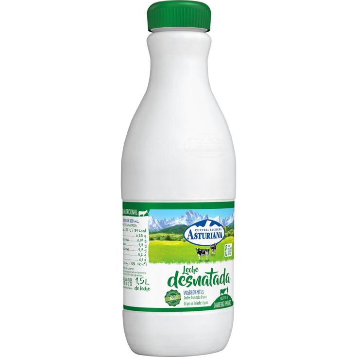 Leche Desnatada - Asturiana - 1,5l