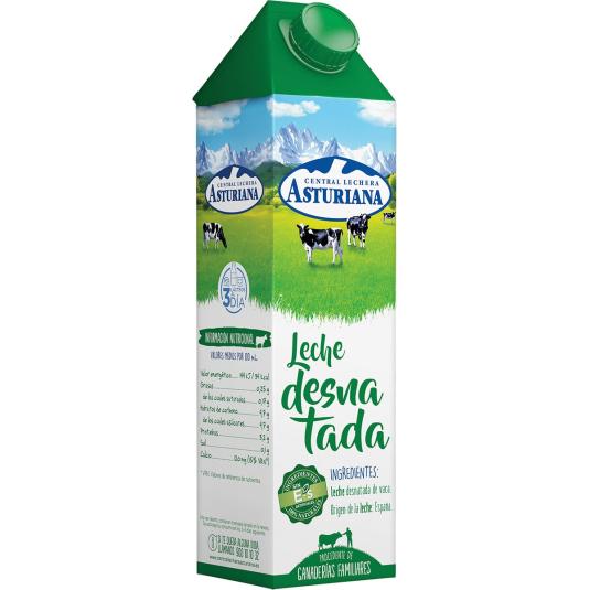 Leche Desnatada - Asturiana - 1l