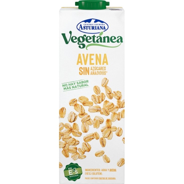 Bebida de avena sin azúcar - 1l