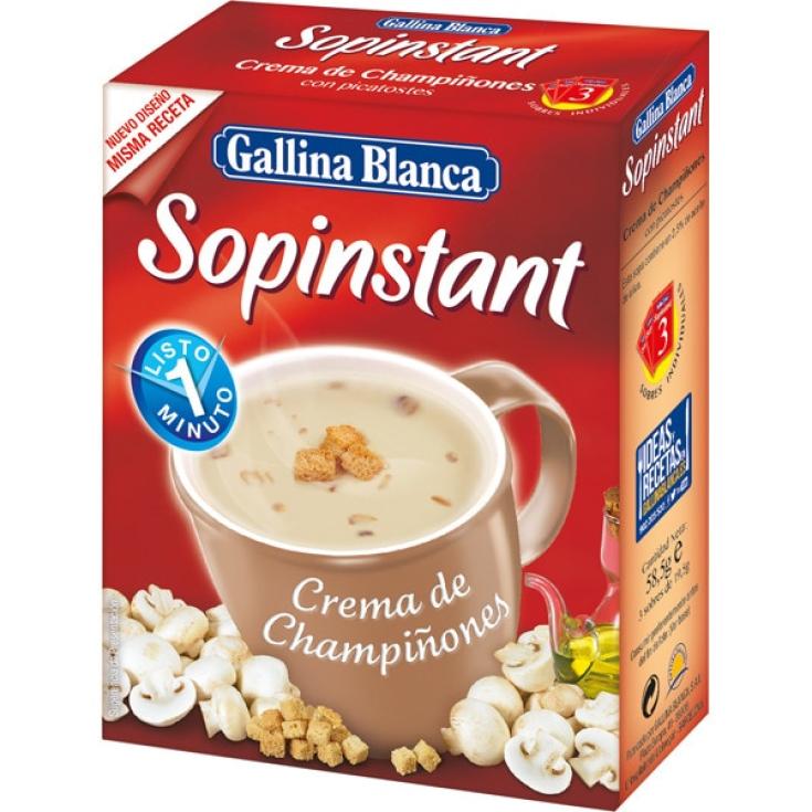 Crema de Champiñones Sopinstant - Gallina Blanca - 58,5g