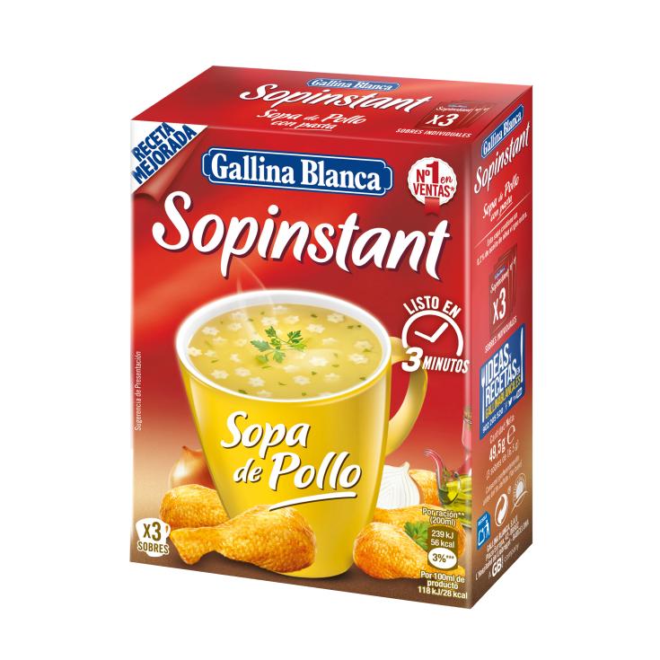 Sopa de Pollo Sopistant - Gallina Blanca - 45g