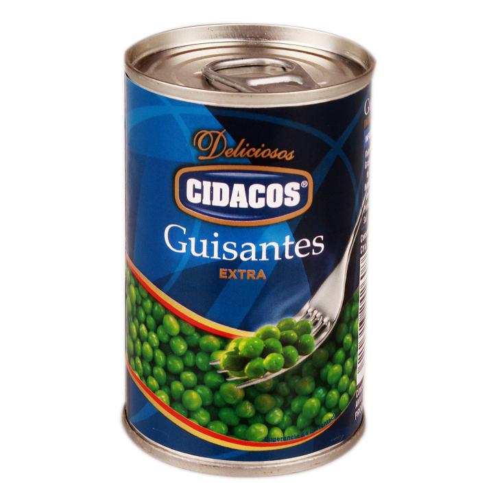 Guisantes al natural 390g