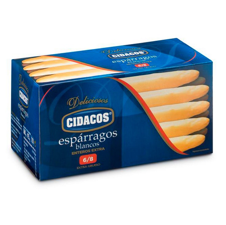 Espárragos Blancos 6/8 Cidacos - 1kg