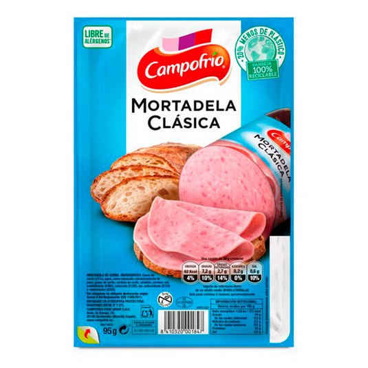 Mortadela Clásica - Campofrío - 115g